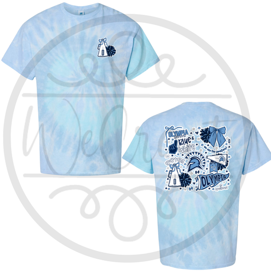 Lagoon Tie Dye Spartans Cheer