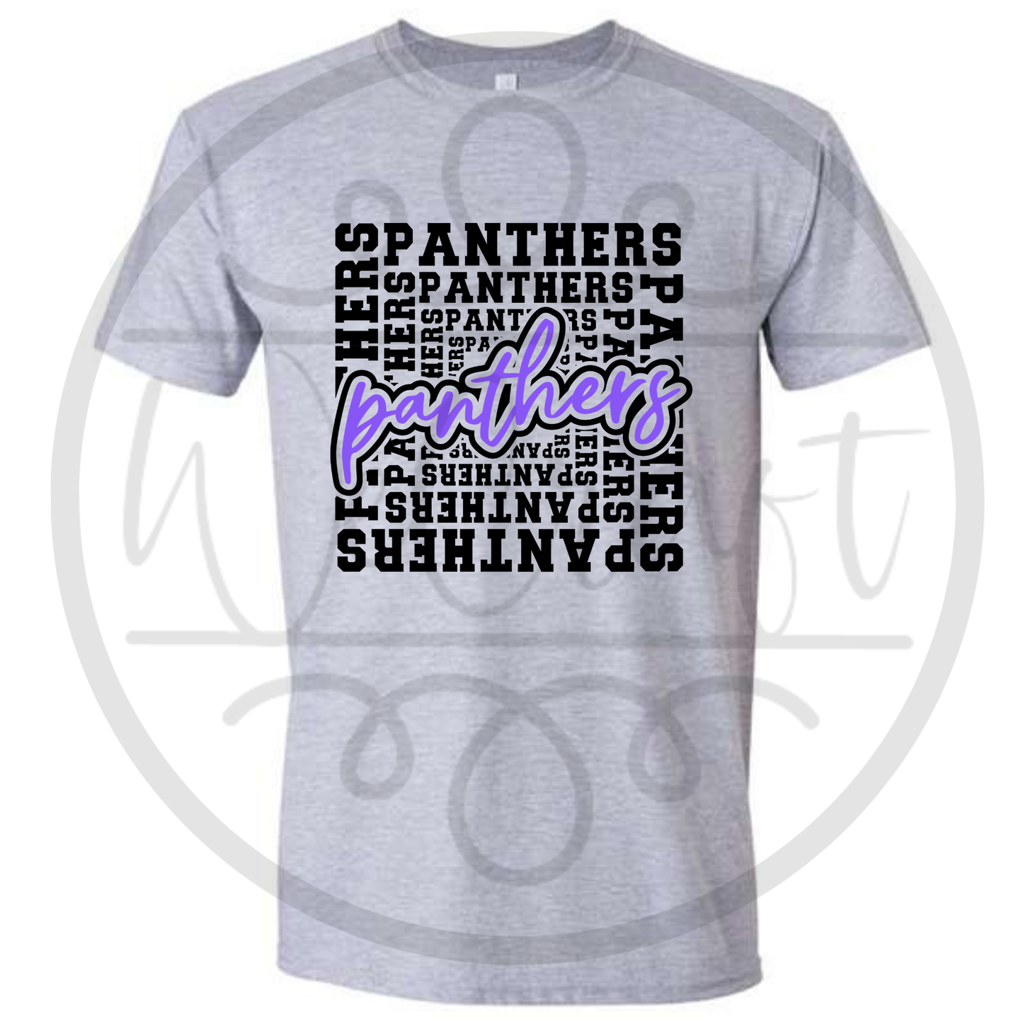 Panthers Typography Tee
