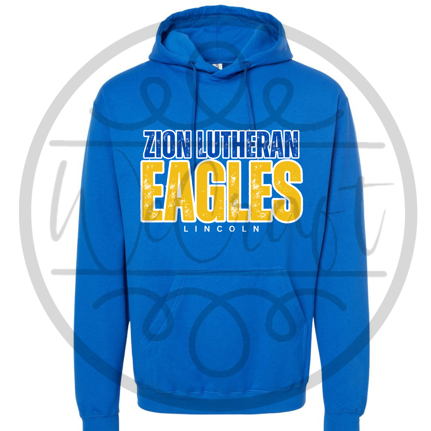 Zion Lutheran Distressed Hoodie