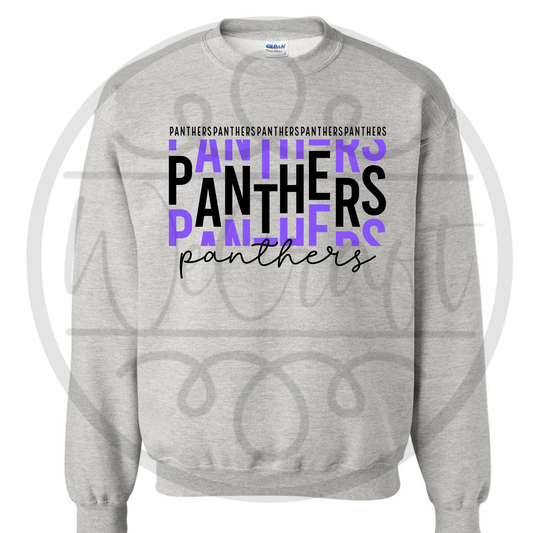 Panthers Repeated Crewneck