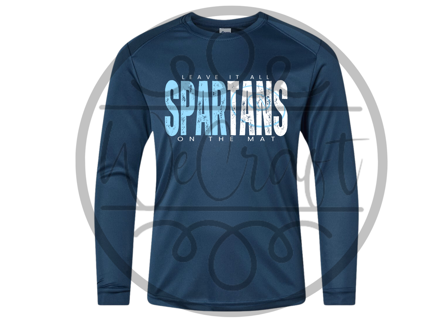 Leave it on the Mat - Spartans Wrestling DriFit LS