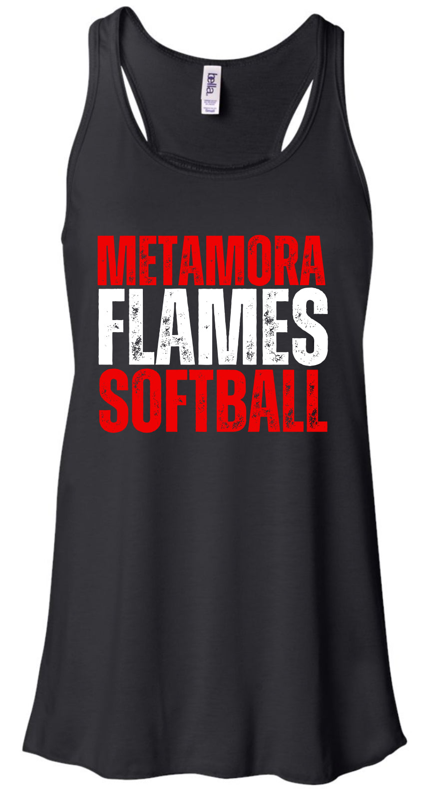 Women’s Bella + Canvas Flowy Black Tank