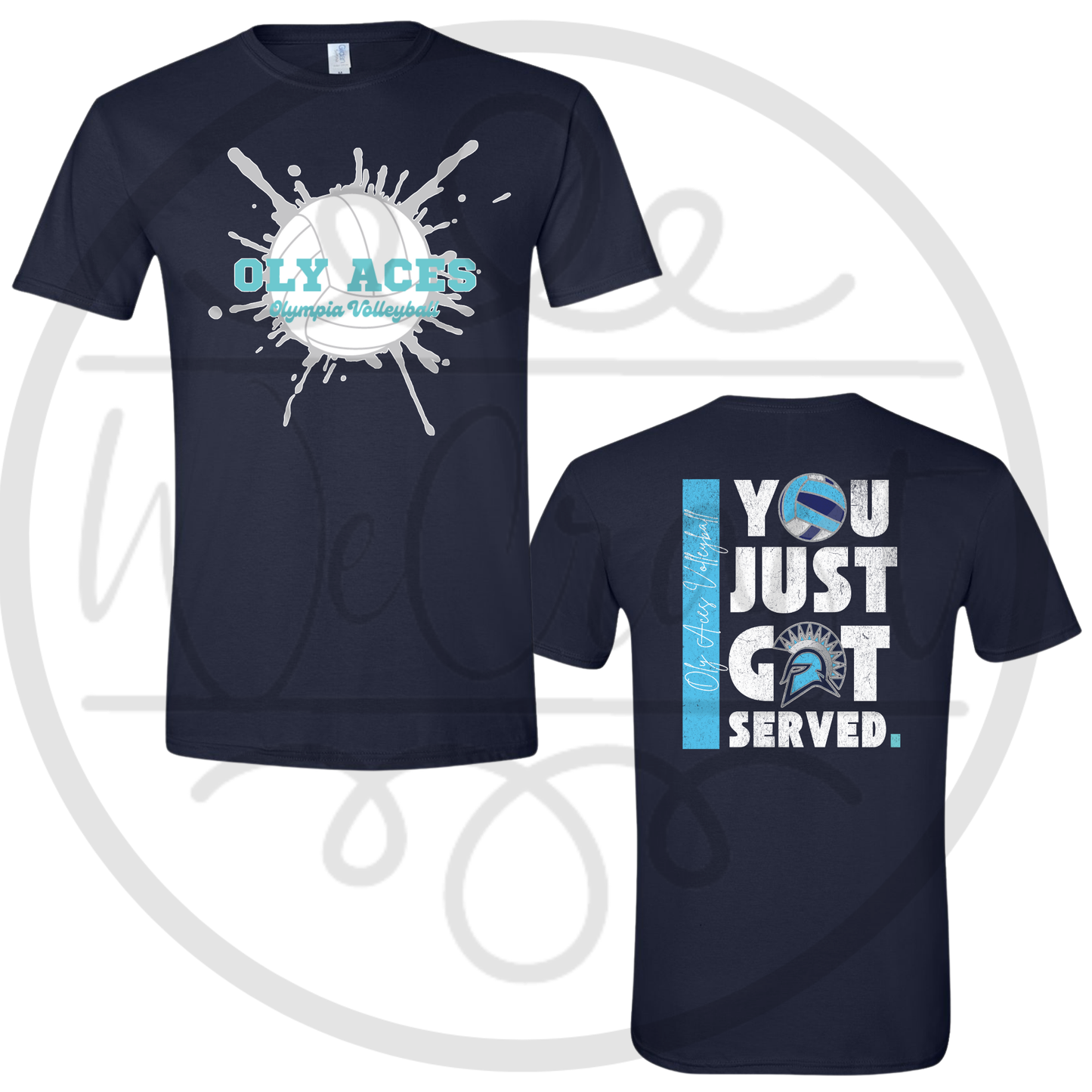 Oly Aces Logo Served Tee