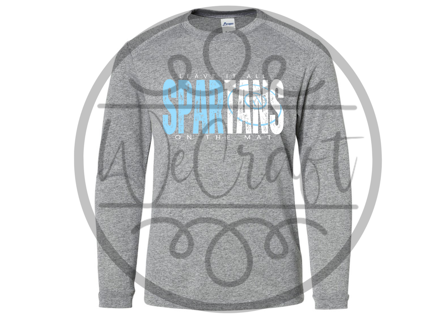 Leave it on the Mat - Spartans Wrestling DriFit LS