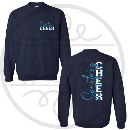 Spartans Cheer Cursive