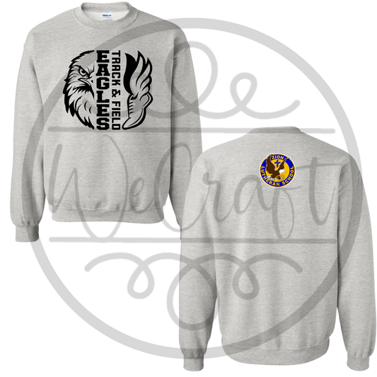 Zion Lutheran Eagles T&F Crewneck