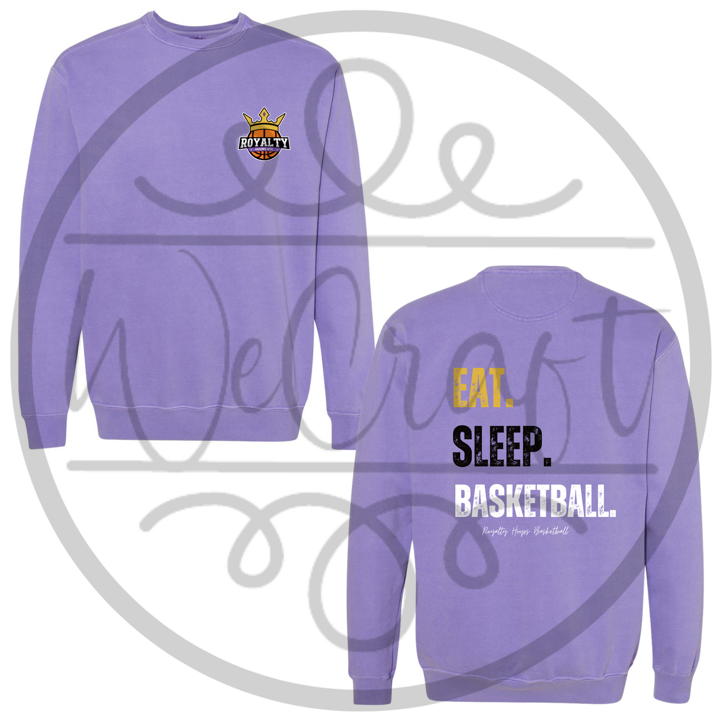 Comfort Colors Eat. Sleep. Basketball Crew