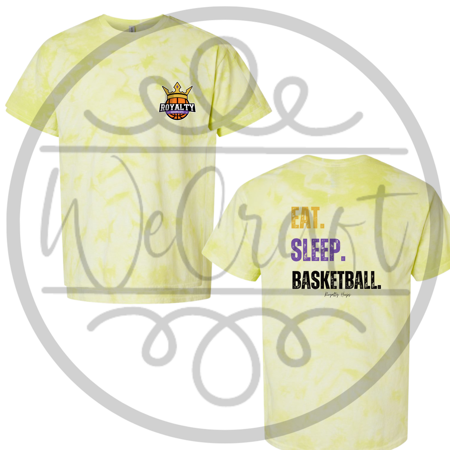 Eat. Sleep. Basketball Tie Dye Tee