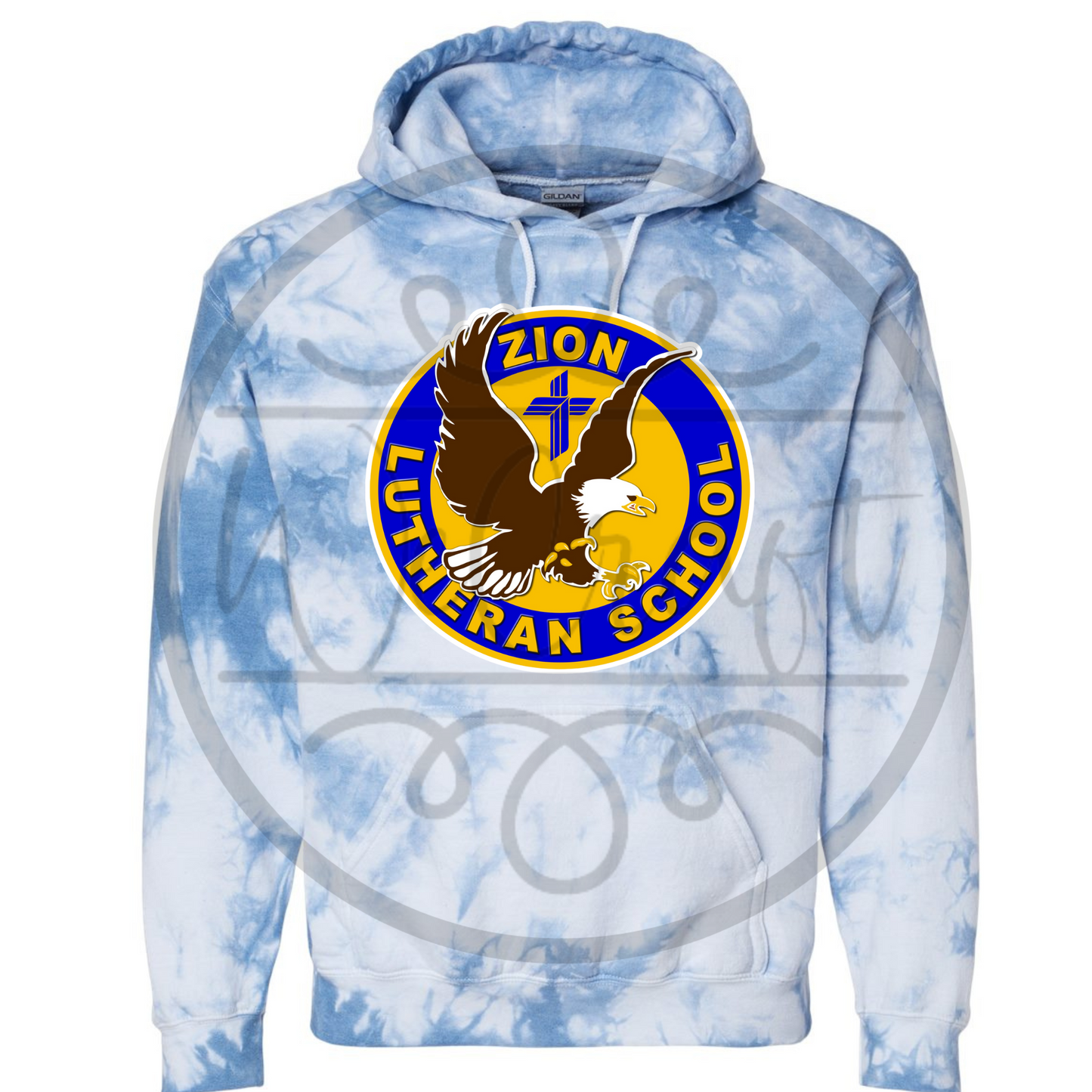 Cloud Blue Hoodie - 3 Designs