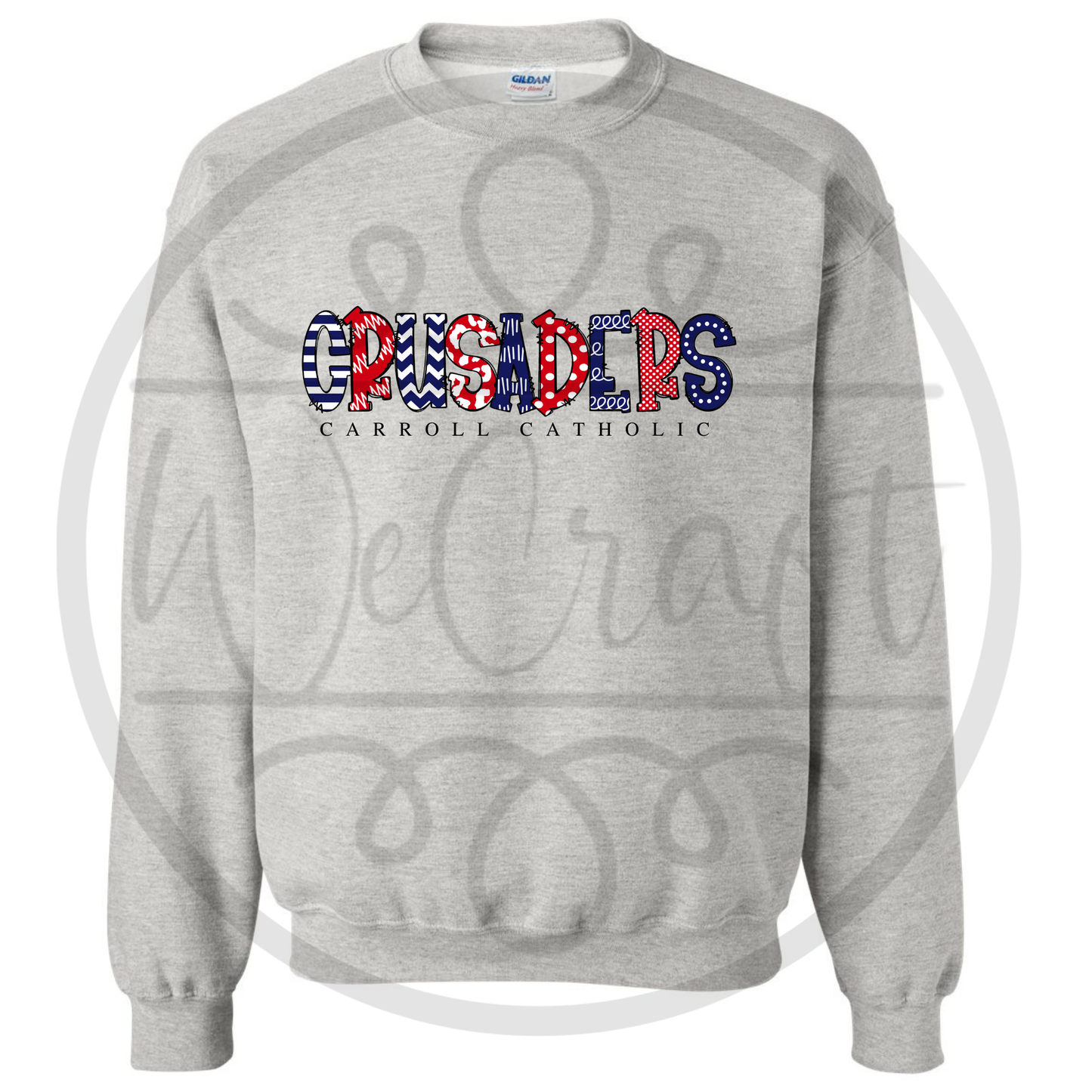 Sport Gray Crewneck - 4 WCF Designs!