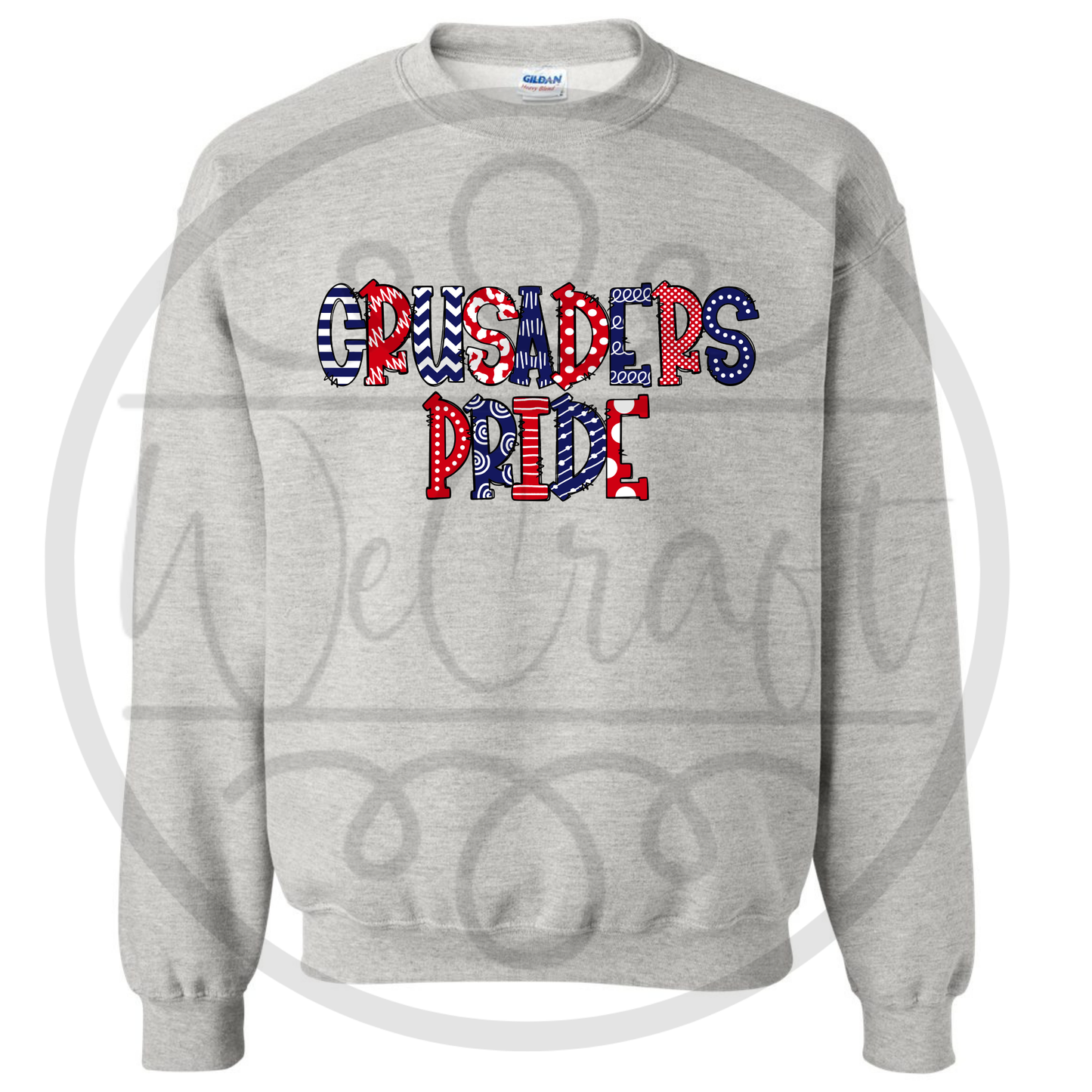 Sport Gray Crewneck - 4 WCF Designs!