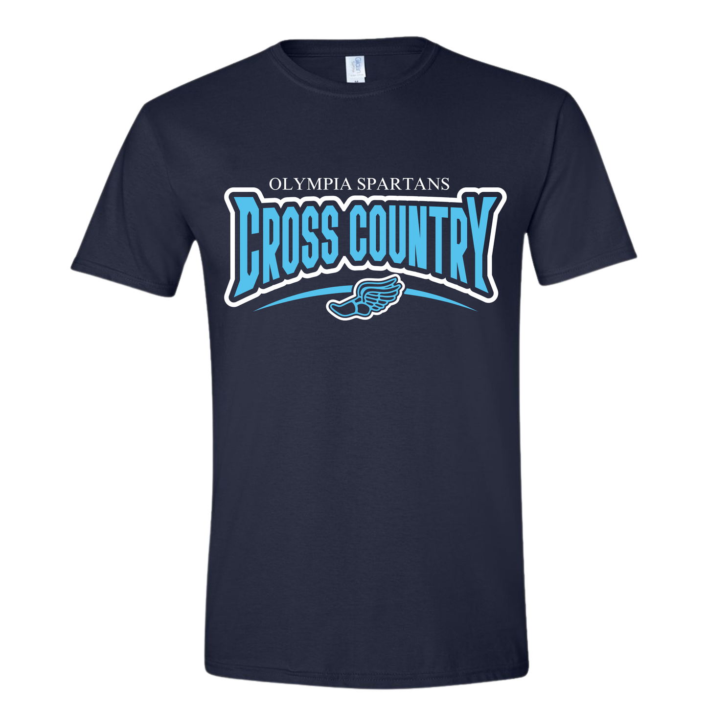 Spartans XC Navy Tee