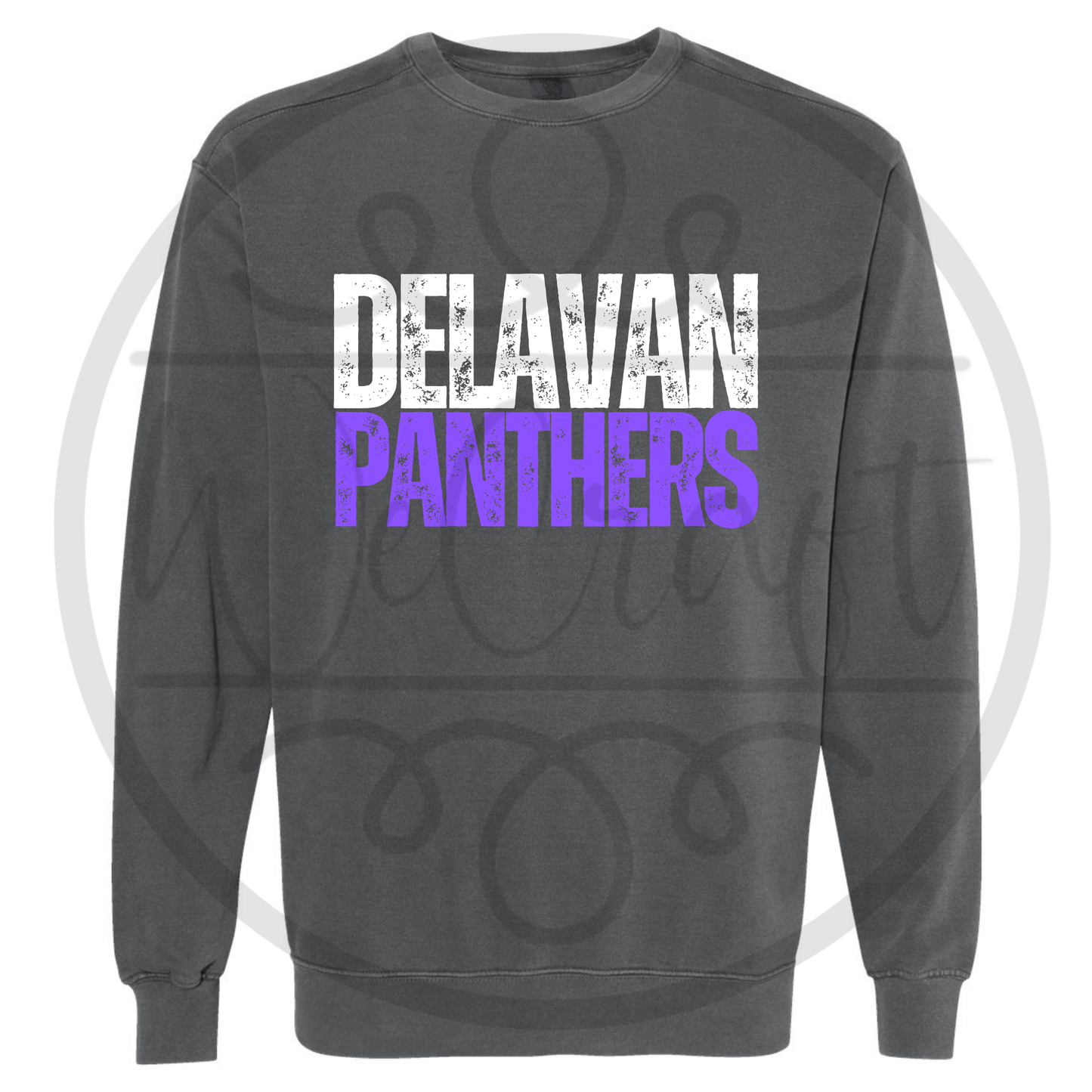 Pepper Comfort Colors Panthers Crewneck