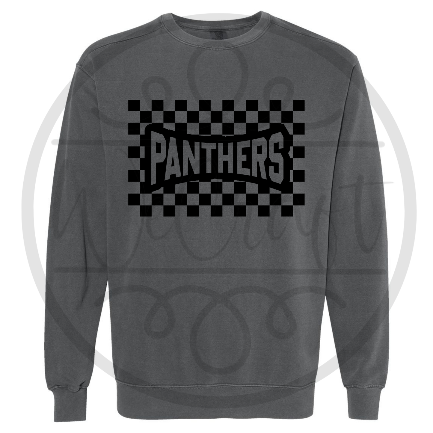 Pepper Comfort Colors Panthers Crewneck