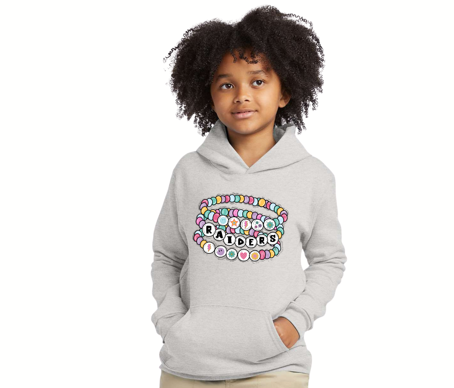 Raiders Friendship Bracelet Hoodie