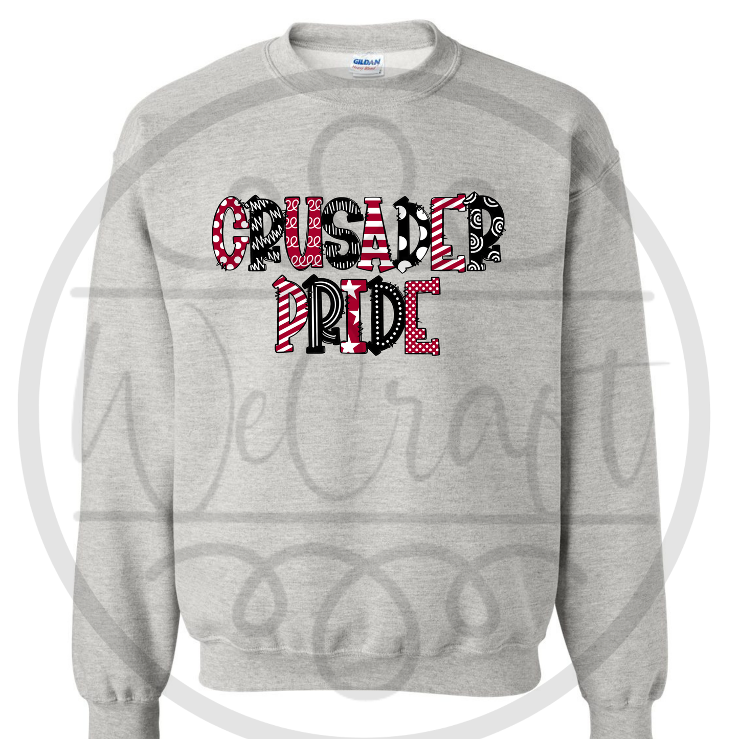 Crusaders Doodle Crewneck