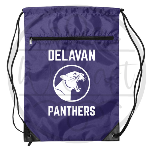 Panthers Drawstring Bag