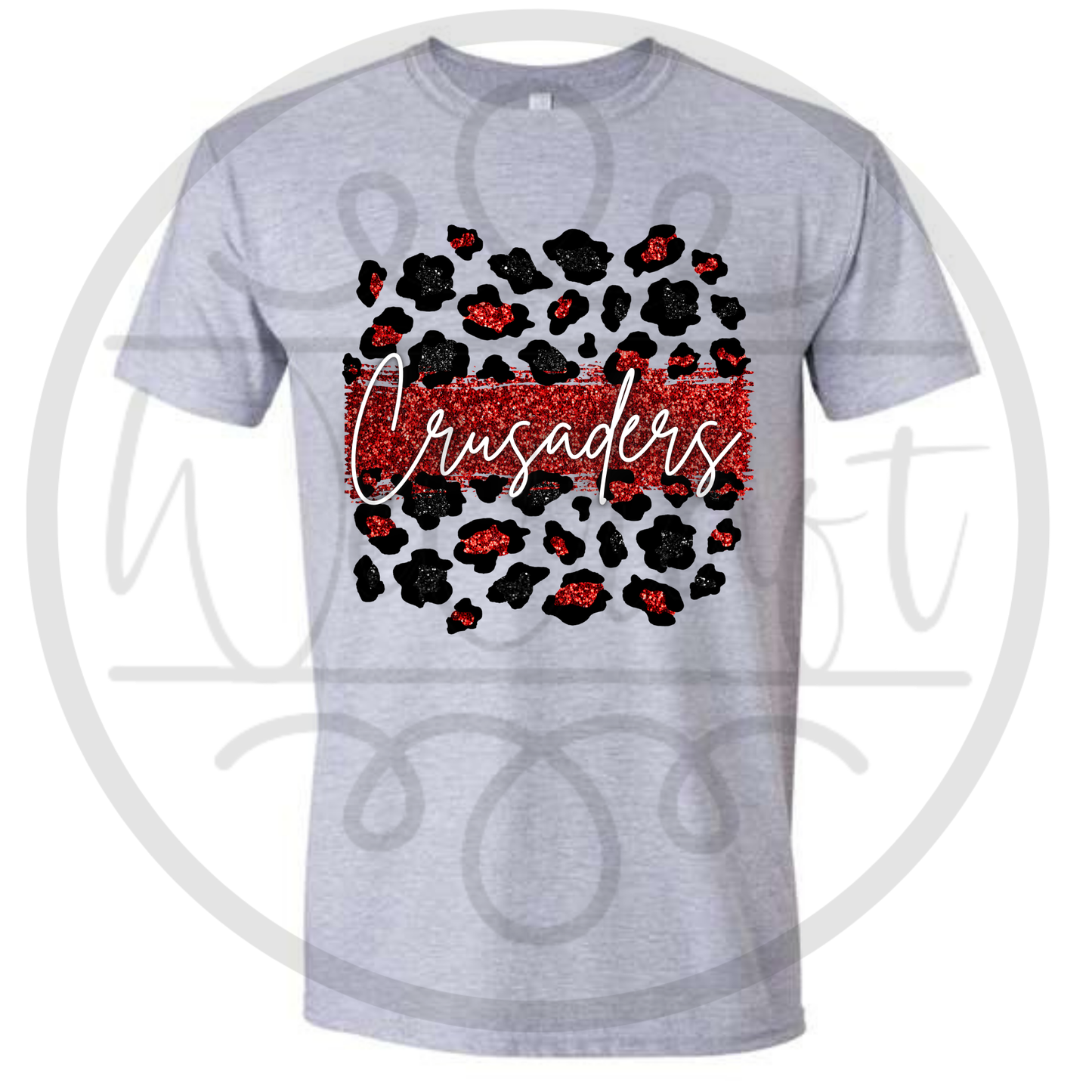 Crusaders Leopard Tee