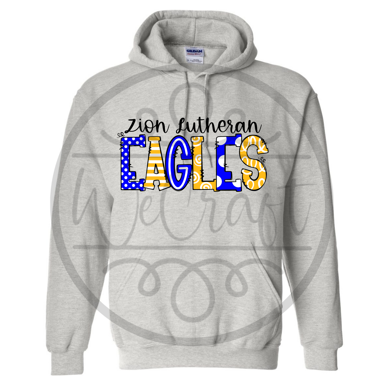 ZL Ash Gray Hoodie - 3 designs!