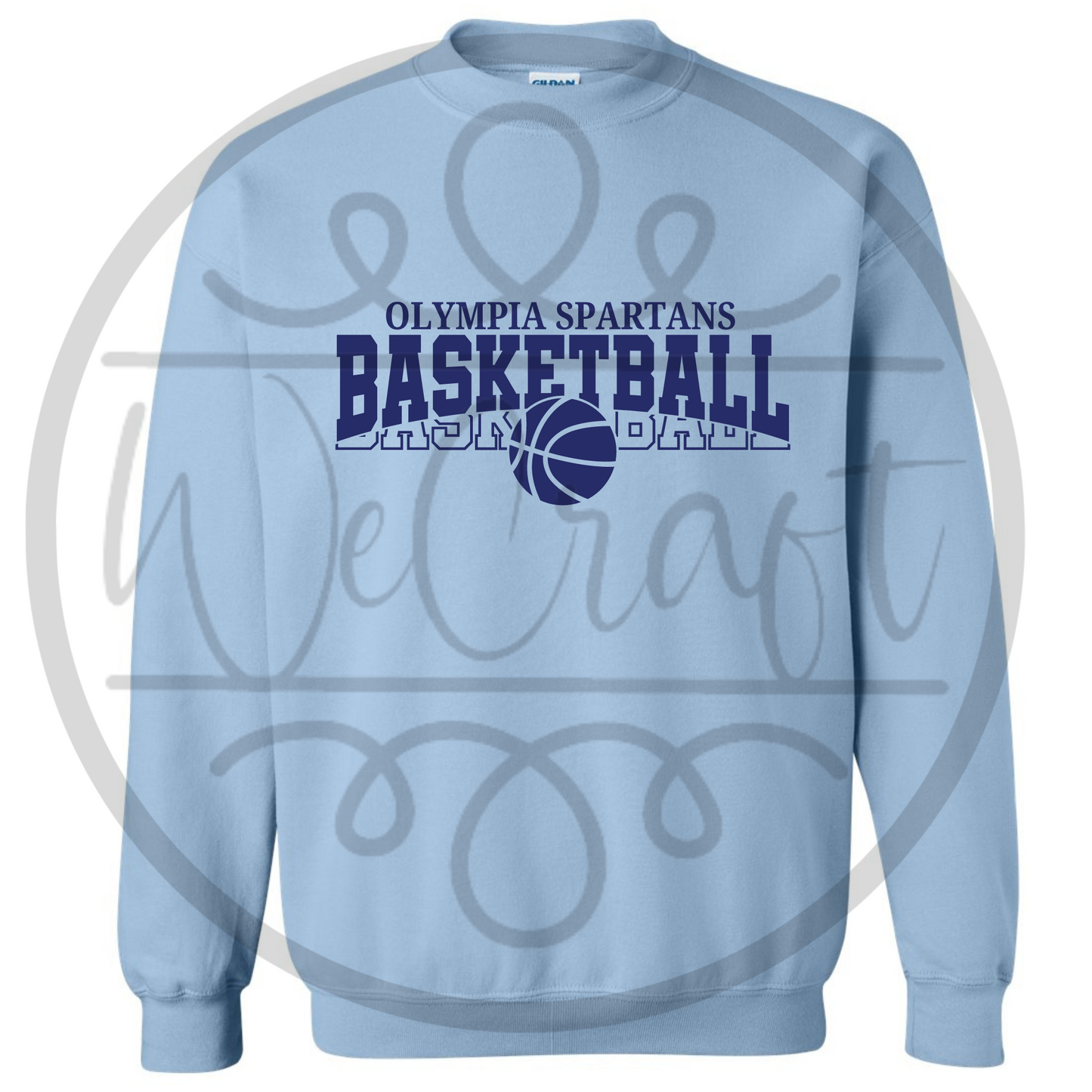 Columbia Spartans Basketball Crewneck