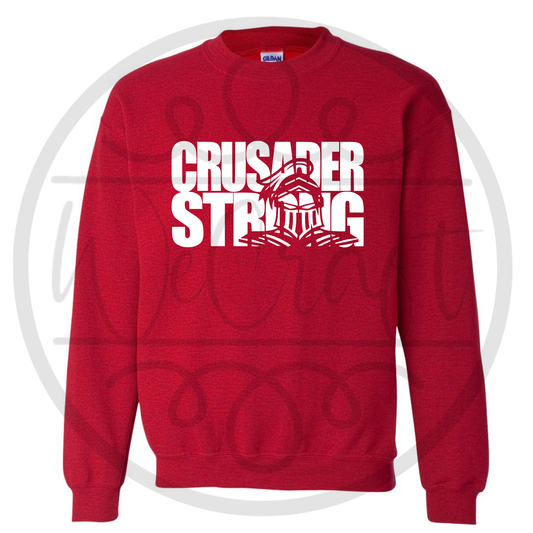 Crusaders Strong Crewneck - Red