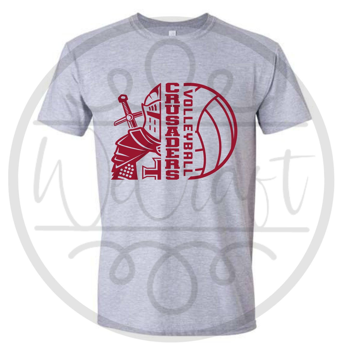 Crusaders Volleyball Tee