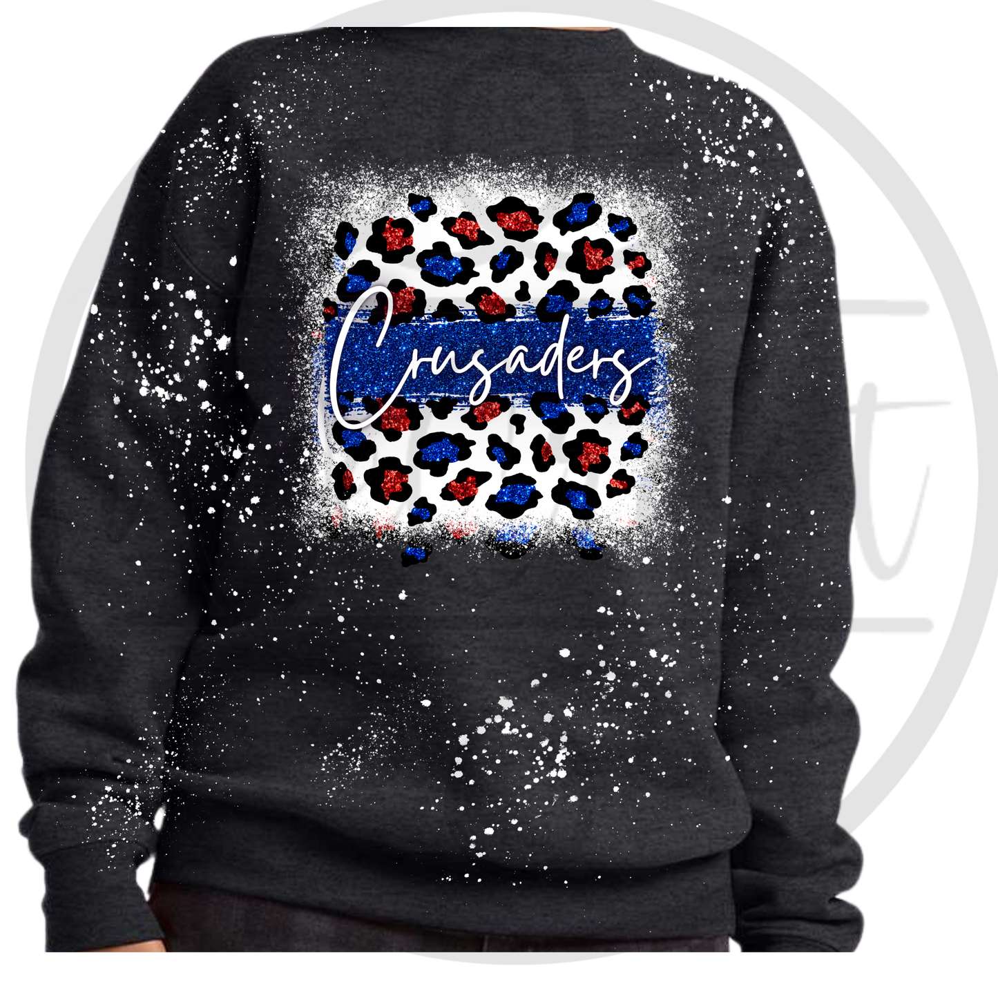 Crusaders Bleached Crewnecks - 2 designs!