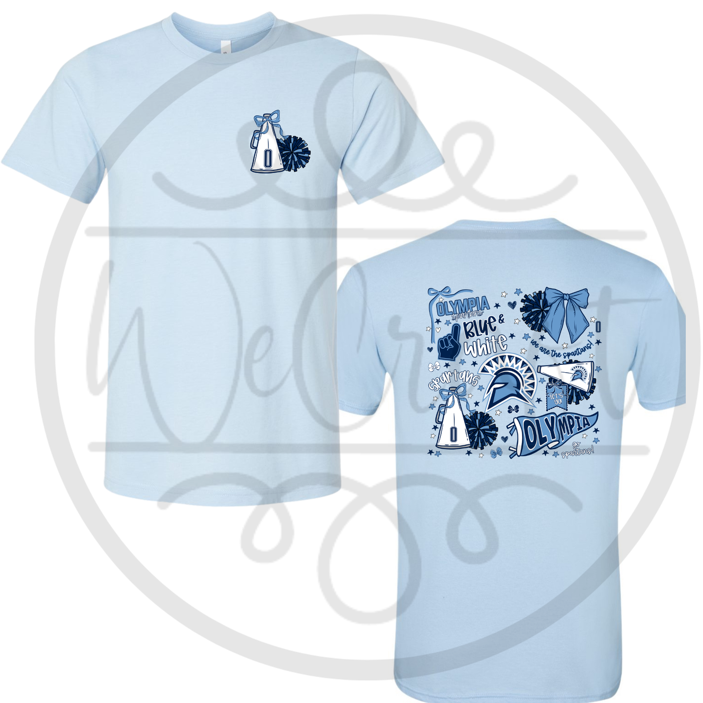 Spartans Cheer Icon Tee