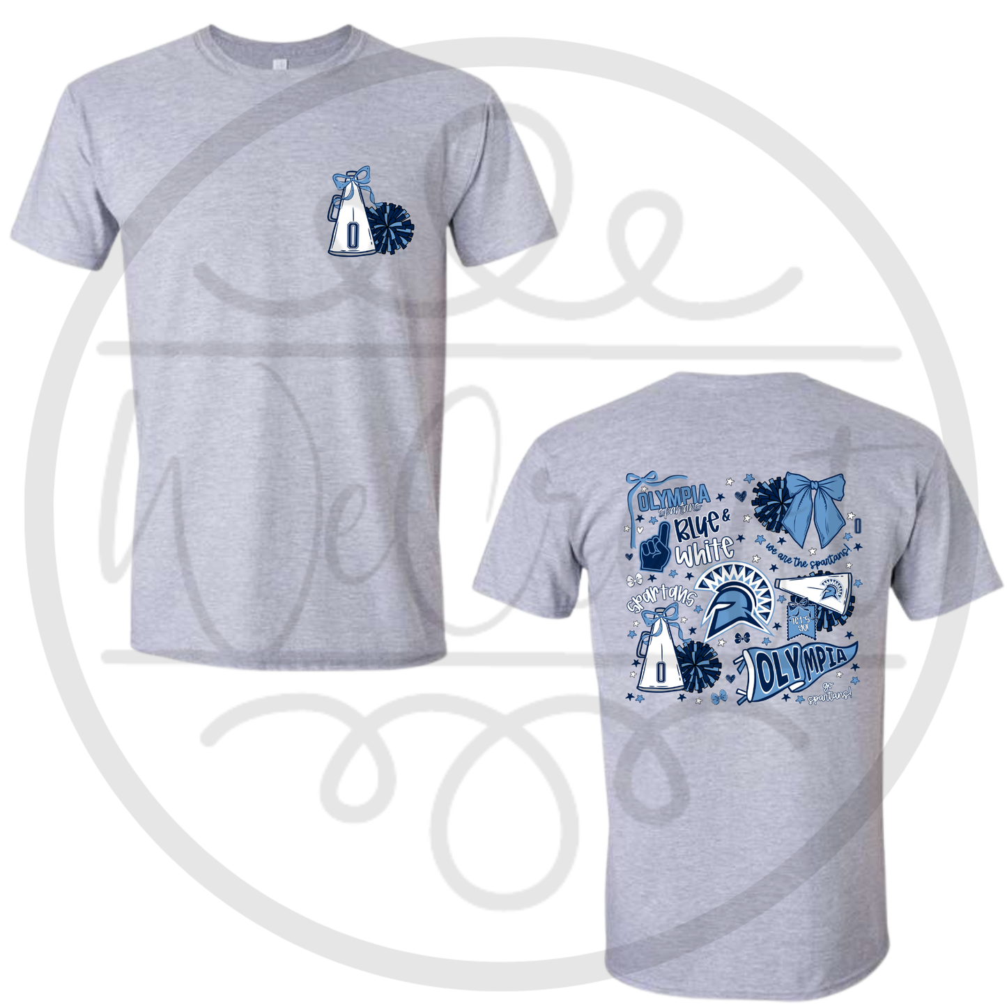 Spartans Cheer Icon Tee