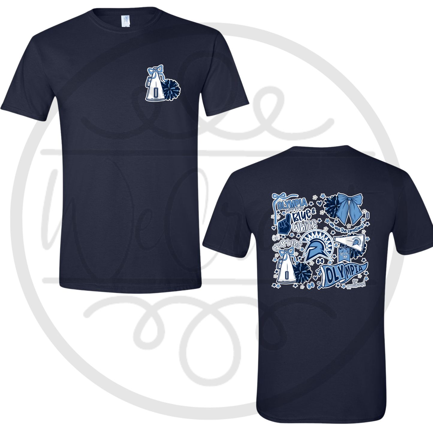 Spartans Cheer Icon Tee