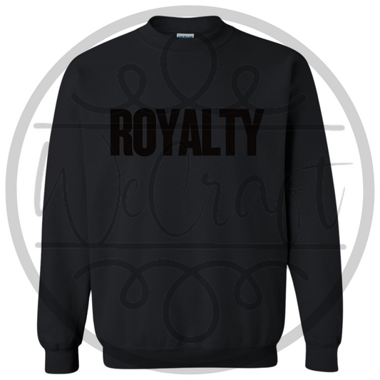 PUFF Black on Black Crewneck