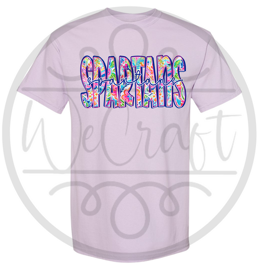 Floral Spartans CC Tee