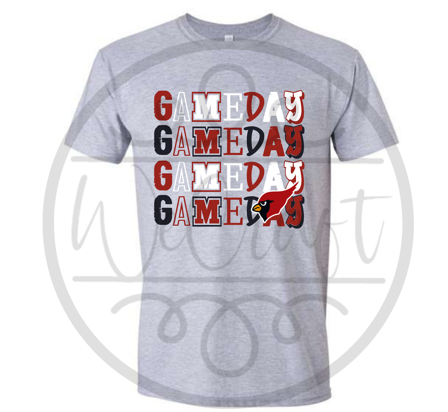 GAMEDAY Stacked Tee