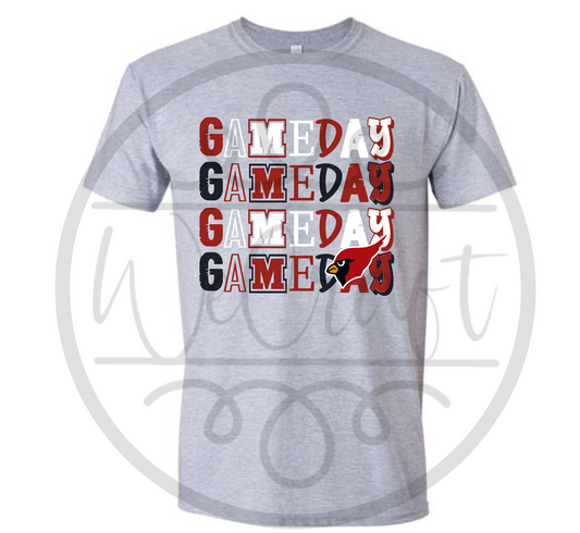 GAMEDAY Stacked Tee