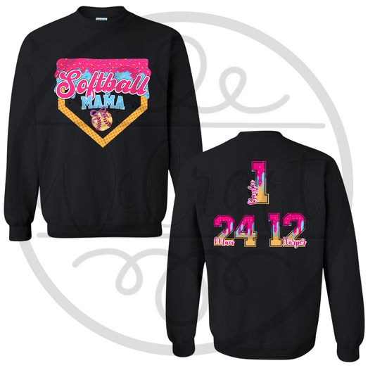 Softball Mama Drip - Customizable