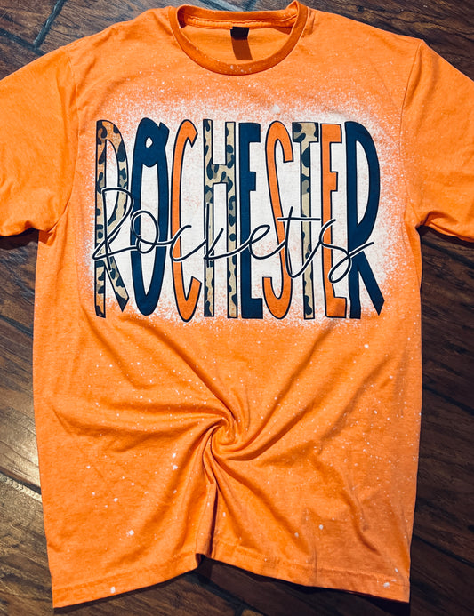 Rochester Rockets Leopard Capital - Orange