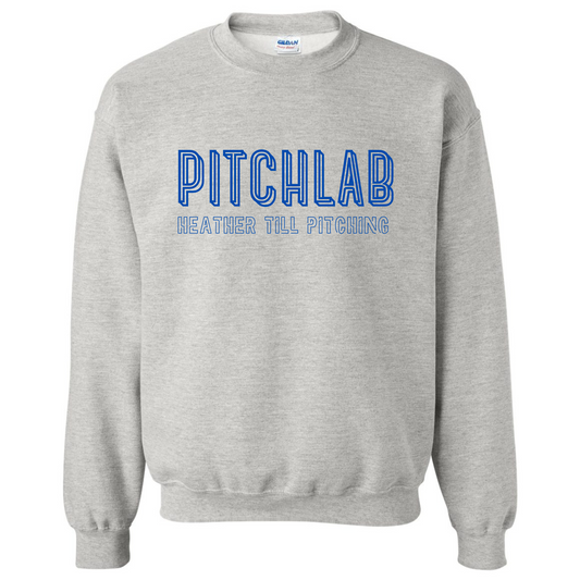 PitchLab Etched Crewneck - Gray