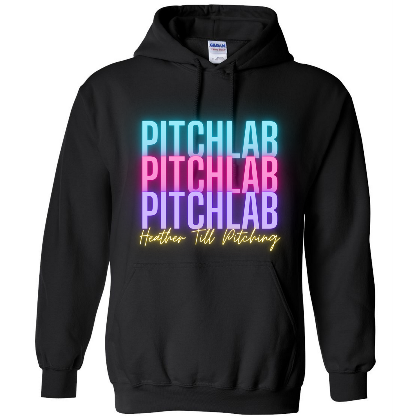 PitchLab Neon Stacked Hoodie