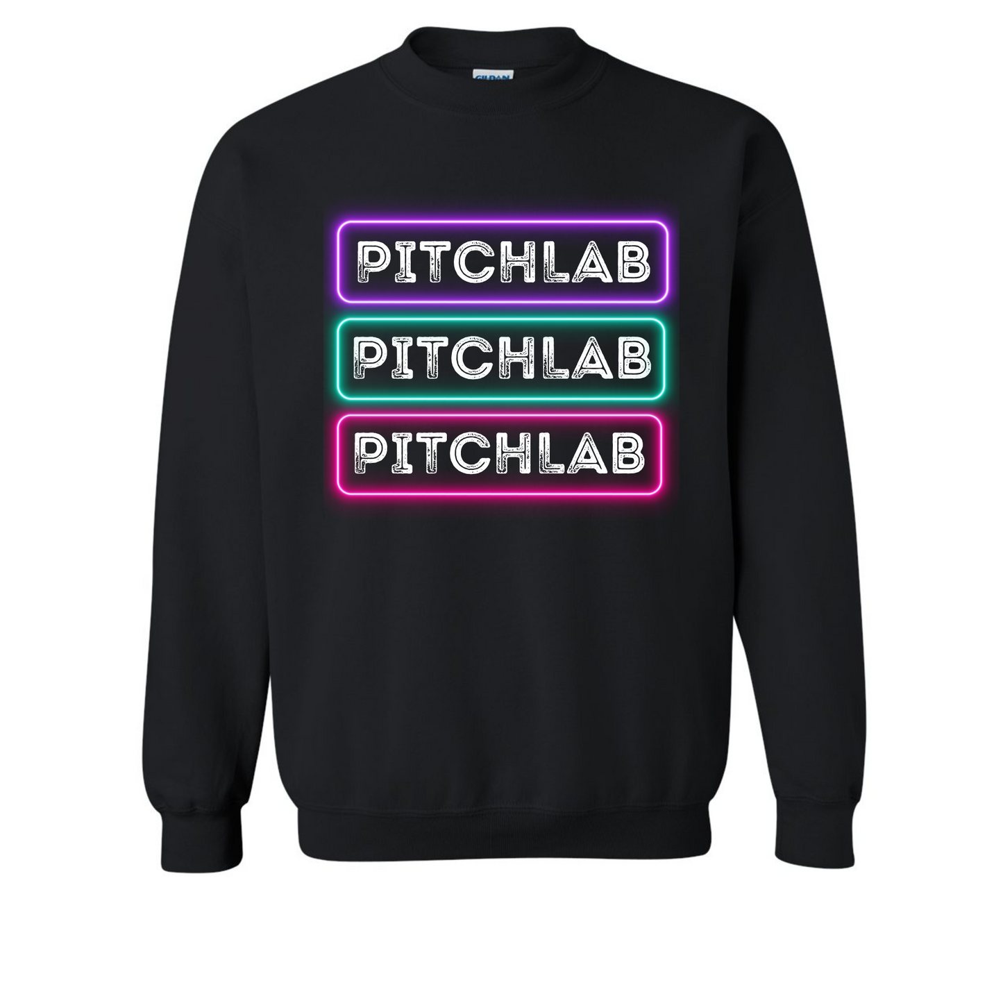 PitchLab Neon Sign Crewneck