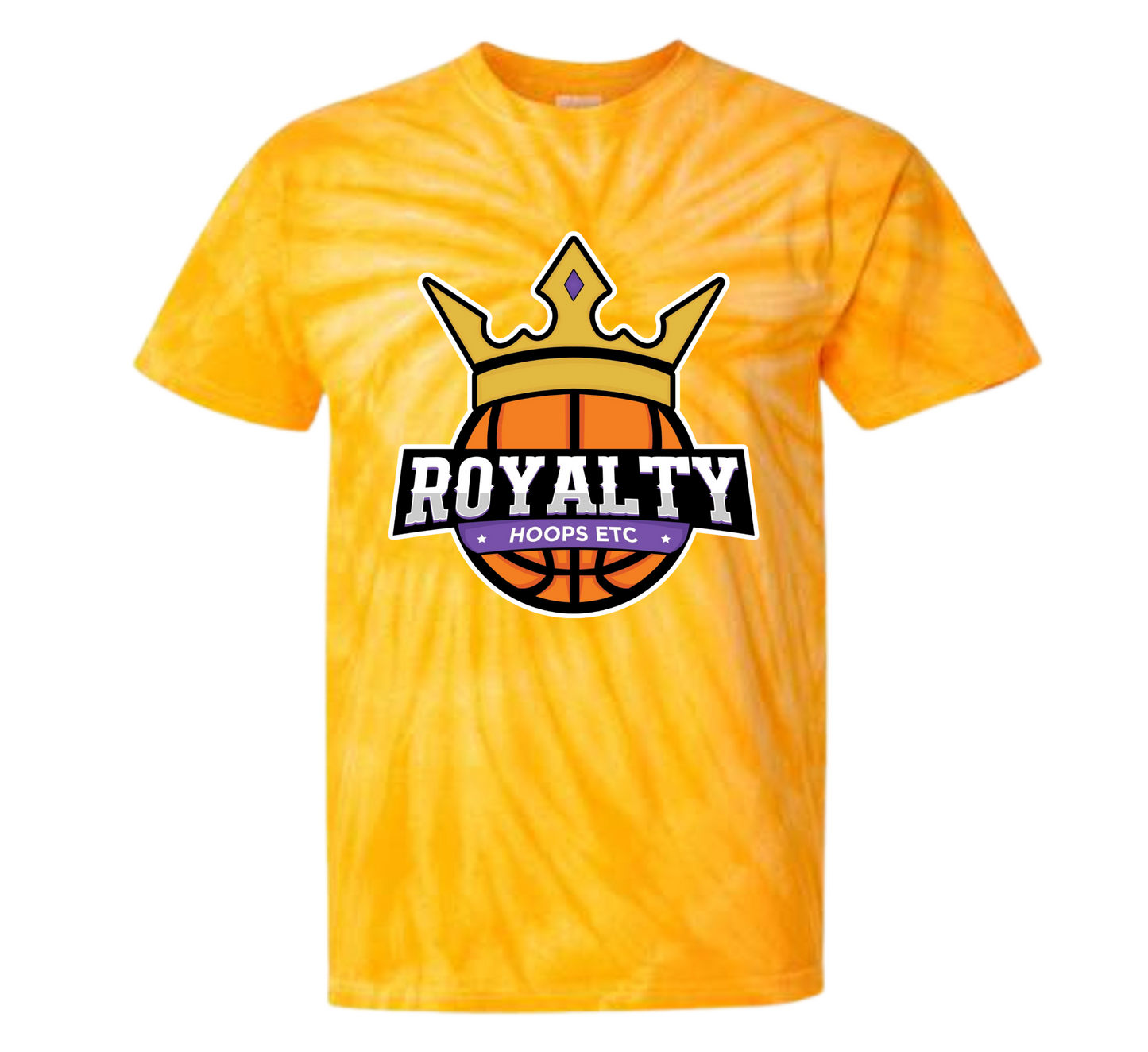 RH Logo Gold Tie-Dye Tee