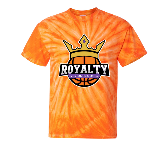 RH Logo Orange Tie-Dye Tee