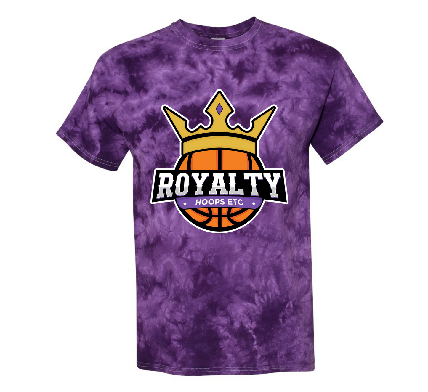 RH Logo Purple Tie-Dye Tee