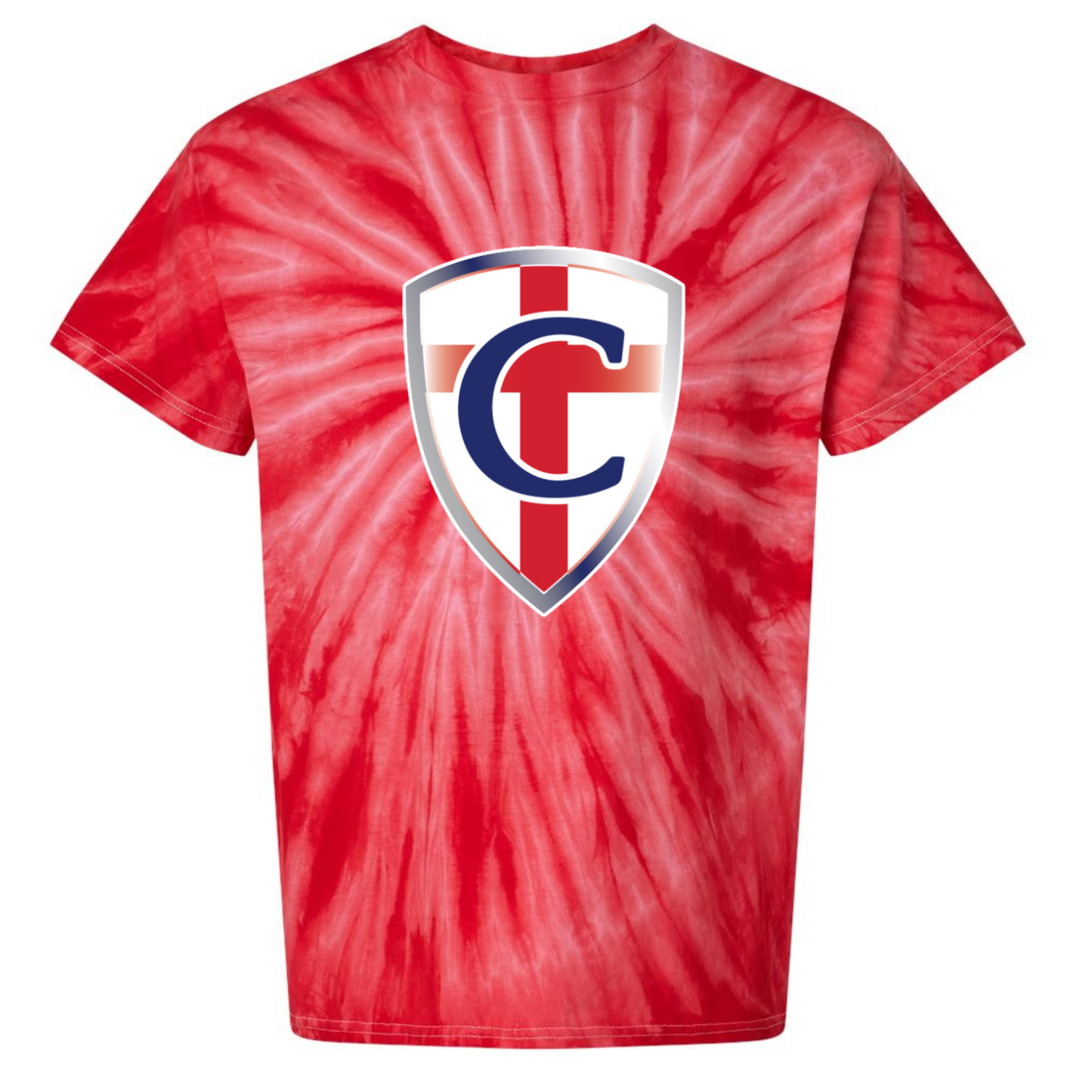 Red Cyclone Tie-Dye Tee