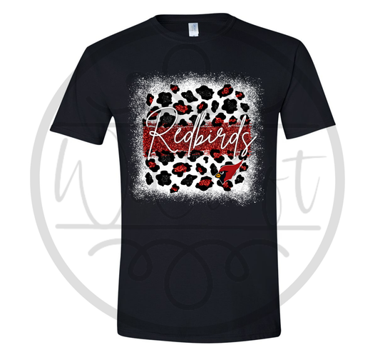 Redbirds Leopard T-Shirt