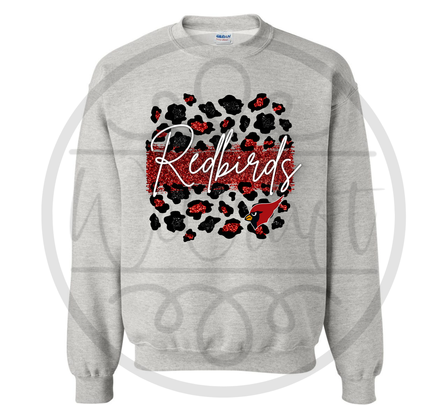 Redbirds Gray Crewneck- 3 Designs!