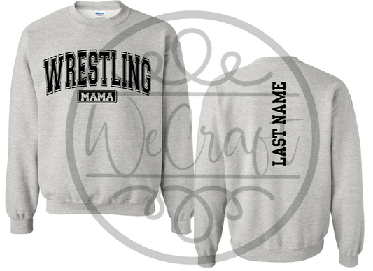 Wrestling Mama/Dad Crewneck