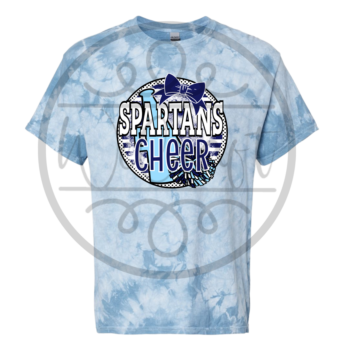 Spartan Cheer Tie Dye Tee