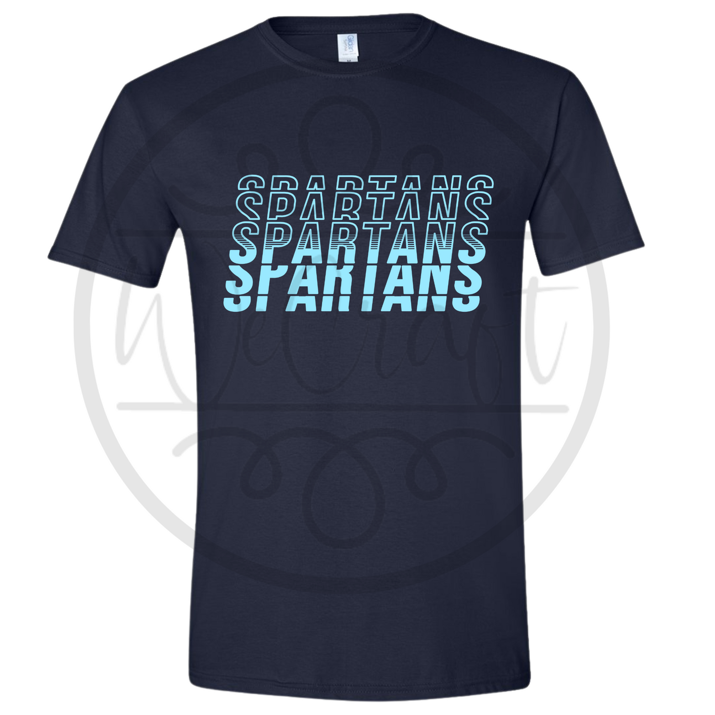 Spartans Stacked Tee