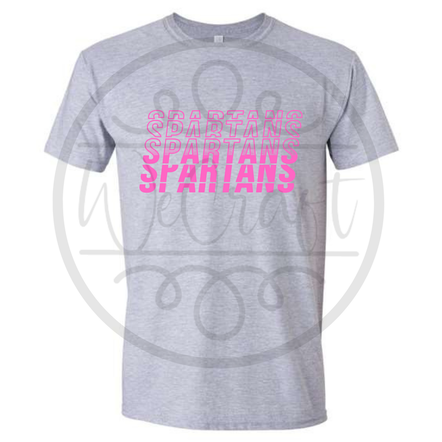 Spartans Stacked Tee