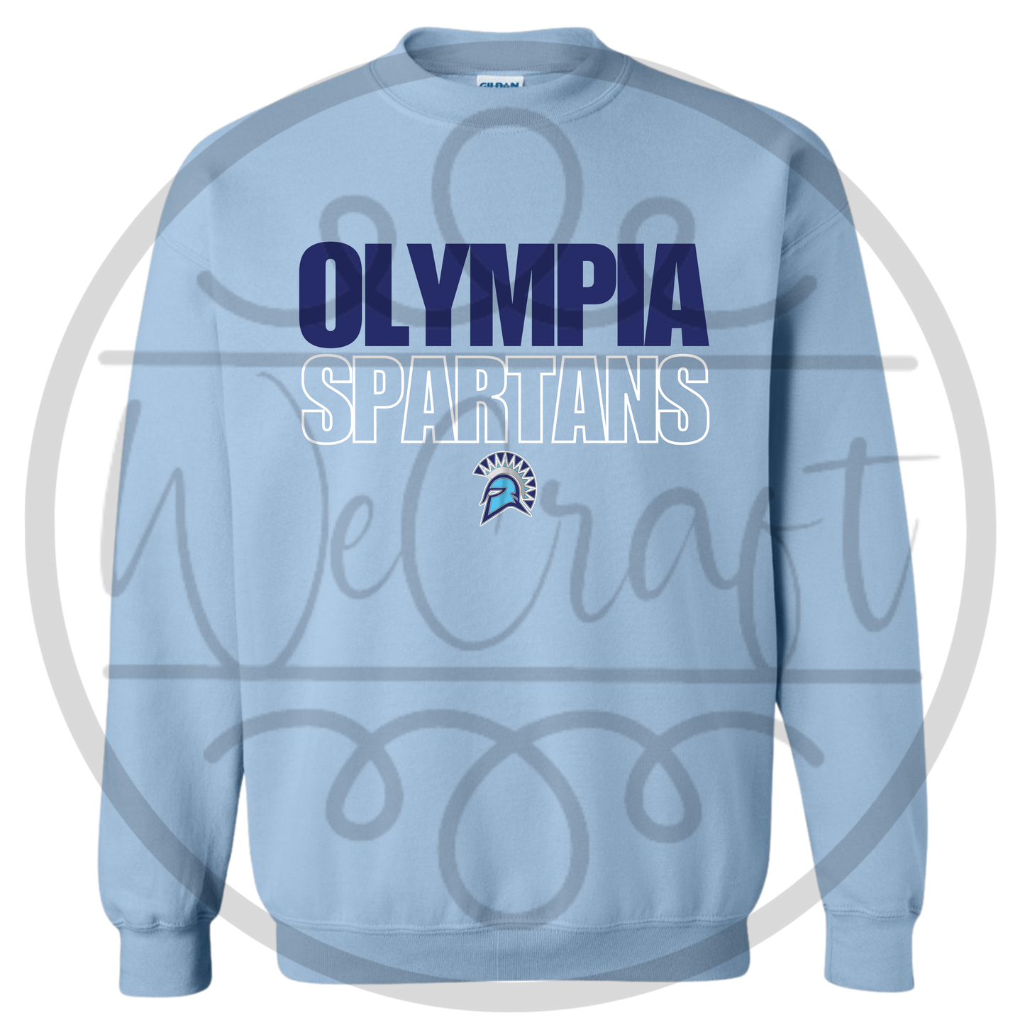 Spartans Outline Crewneck